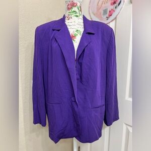 Christy Deep Purple Women's Blazer